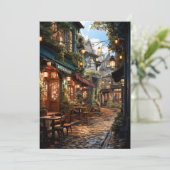 Madieval Summer Alley Einladung (Stehend Vorderseite)