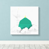 Madina Islamische Leinwand (Insitu (Holzboden))