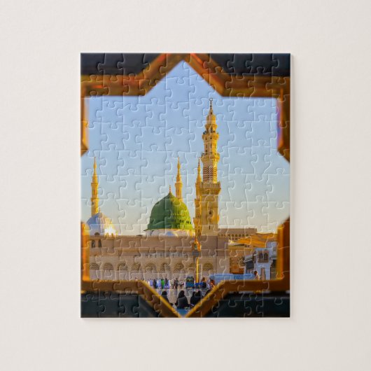 Madinah Mecca Hajj Moschee Puzzle (Vertikal)
