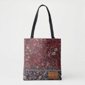 Madinah-Rot-Vintage-Teppichdruck Tasche (Vorderseite)