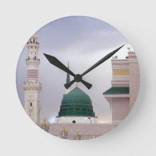 Madinah Runde Wanduhr