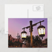Madinat Jumaira bei Sunset Burj Al Arab Postkarte (Vorne/Hinten)