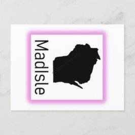 MadIsle Lila Postkarte 2025