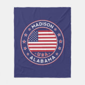 Madison, Alabama Fleecedecke (Vorderseite)