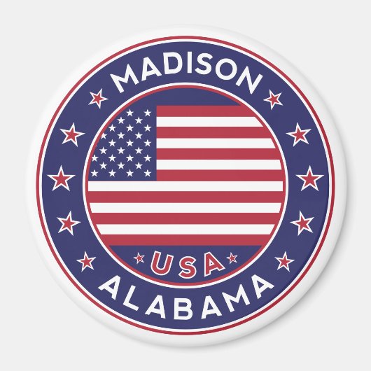Madison, Alabama Magnet (Vorne)