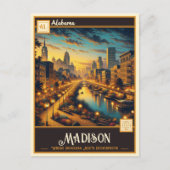 Madison, Alabama | VINTAG Postkarte (Vorderseite)