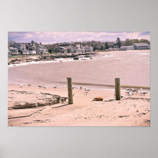 Madison Beach Living Connecticut Poster (Vorne)