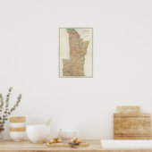 Madison, Chenango, Broome Landkreises Poster (Küche)