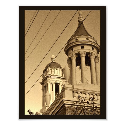 Madison Church Steeples Fotodruck (Vorne)
