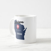 Madison coffee mug  kaffeetasse (Vorderseite Links)