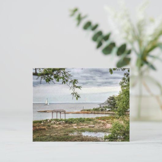 Madison, Connecticut Postkarte (Stehend Vorderseite)