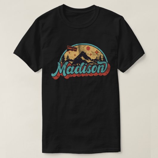 Madison, Connecticut T-Shirt (Design vorne)