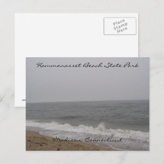 Madison, CT Postkarte (Vorne/Hinten)