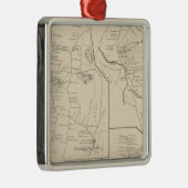 Madison, Effingham Silbernes Ornament (Rechts)