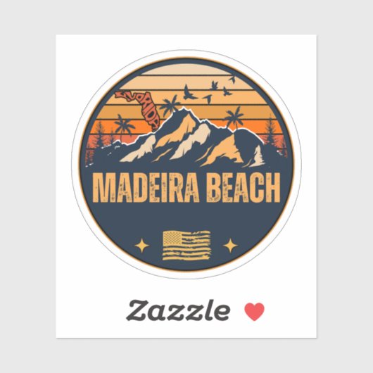 Madison, Florida Aufkleber (Blatt)