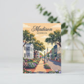 Madison, Georgia Postkarte (Stehend Vorderseite)