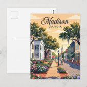 Madison, Georgia Postkarte (Vorne/Hinten)