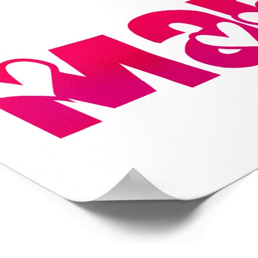 Madison im Herzen Poster (Ecke)