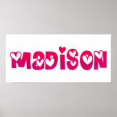 Madison im Herzen Poster (Vorne)