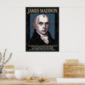 Madison - Kirche und Staat Poster (Küche)