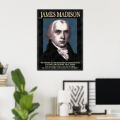 Madison - Kirche und Staat Poster (Heimbüro)