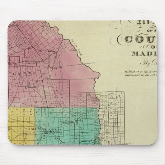 Madison-Landkreis Mousepad (Vorne)