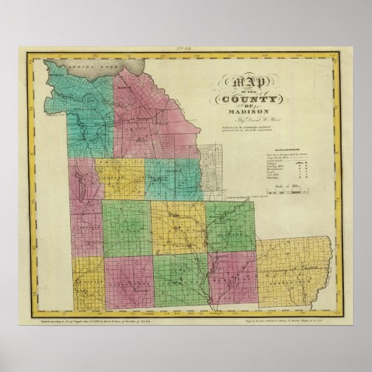 Madison Landkreis Poster (Vorne)