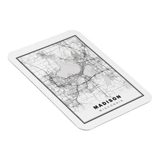 Madison Map Magnet (Rechte Seite)