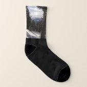 Madison Mountains im Winter in Montana Socken (Links - Innen)