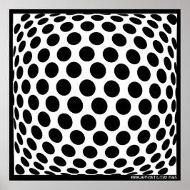 Madison Op Art Poster