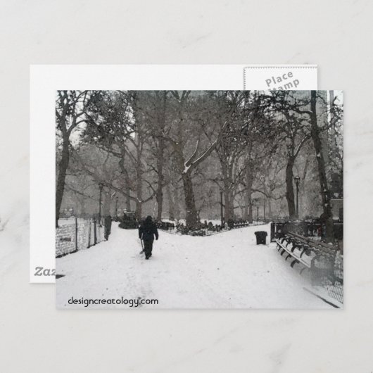 Madison Square Garden Postkarte (Vorne/Hinten)