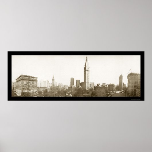 Madison Square, NYC Foto 1910 Poster (Vorne)