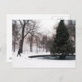 Madison Square Park Winter 2005 Postkarte (Vorne/Hinten)