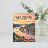 Madison USA Postkarte (Stehend Vorderseite)