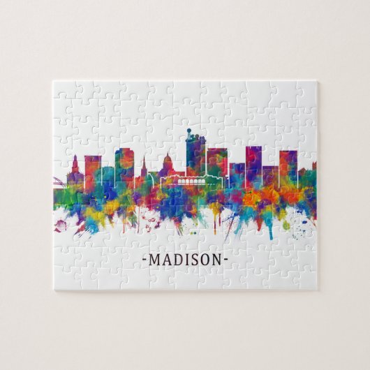 Madison USA Skyline Puzzle (Horizontal)