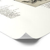 Madison, WI Panorama Karte - 1885 Poster (Ecke)