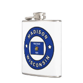 Madison Wisconsin Flachmann (Links)