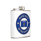 Madison Wisconsin Flachmann (Rechts)