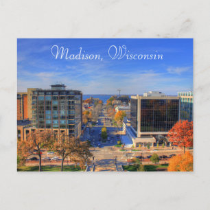 Madison Wisconsin Fotografie Digitale Kunst Postka Postkarte