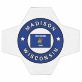 Madison Wisconsin Fußball (Flach)