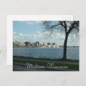 Madison Wisconsin Hauptstadt Fotografie Postkarte (Vorne/Hinten)