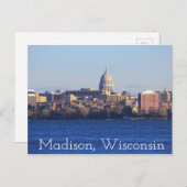 Madison Wisconsin - Hauptstadt Postcard Postkarte (Vorne/Hinten)