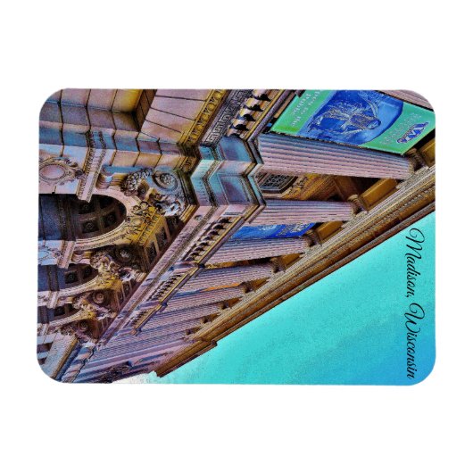 Madison, Wisconsin Magnet (Horizontal)