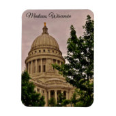 Madison, Wisconsin Magnet (Vertikal)