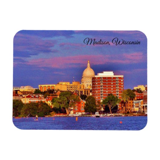 Madison, Wisconsin Magnet (Horizontal)
