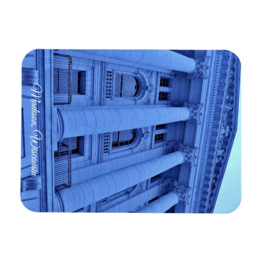Madison, Wisconsin Magnet (Horizontal)