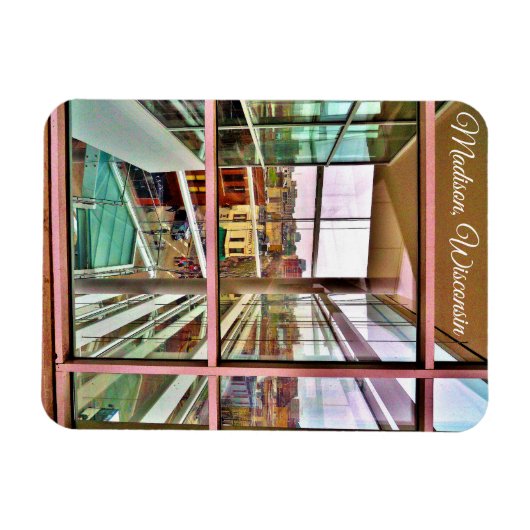 Madison, Wisconsin Magnet (Horizontal)