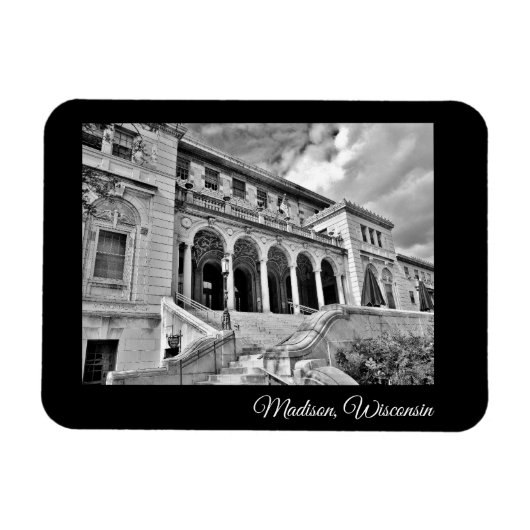 Madison, Wisconsin Magnet (Horizontal)