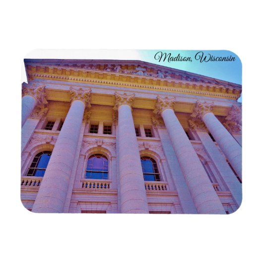 Madison, Wisconsin Magnet (Horizontal)