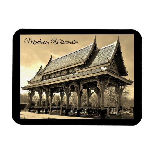 Madison, Wisconsin Magnet (Horizontal)